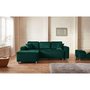 Guido Maria Kretschmer Home&Living Ecksofa Györ, L-Form, wahlweise mit Bettfunktion und Bettkasten incl. 2 Zierkissen