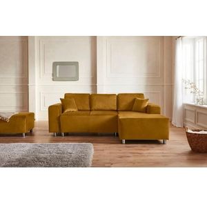 Guido Maria Kretschmer Home&Living Ecksofa »Györ«, L-Form, wahlweise mit Bettfunktion und Bettkasten incl. 2 Zierkissen