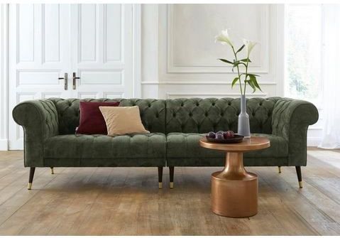 Guido Maria Kretschmer Home&Living Chesterfield-Sofa "Tinnum"