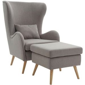Guido Maria Kretschmer Home&Living Sessel »Salla«, wahlweise mit oder ohne Hocker; großer Sessel: Maße B/T/H: 78/94/118cm