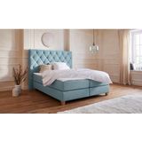 Guido Maria Kretschmer Home&Living Boxspringbett "Harmones hoch", in 3 Breiten, Härtegrad auch im Mix mit je 1 Matratze in H2 und H3