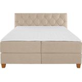Guido Maria Kretschmer Home&Living Boxspringbett "Harmones", in 3 Breiten, Härtegrad auch im Mix mit je 1 Matratze in H2 und H3
