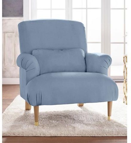 Guido Maria Kretschmer Home&Living XXL-Sessel "Cholet Sessel", mit Zierkissen und Beinen aus Eiche, Bezugsqualität: Baumwollmix, Big