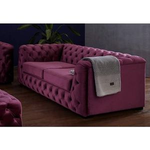 Guido Maria Kretschmer Home&Living Chesterfield-bank Kalina met klassieke chesterfield-capitonnage