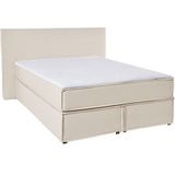 LeGer Home by Lena Gercke Boxspringbett "Yuma", incl. Topper, in 4 Breiten, 3 Matratzenarten und je 2 Härtegraden