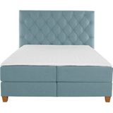 Guido Maria Kretschmer Home&Living Boxspringbett "Harmones hoch", in 3 Breiten, Härtegrad auch im Mix mit je 1 Matratze in H2 und H3