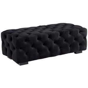 Guido Maria Kretschmer Home&Living Hocker Kalina met klassieke chesterfield-capitonnage