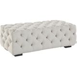 Guido Maria Kretschmer Home&Living Polsterhocker "Kalina", mit klassischer Chesterfield-Knopfheftung