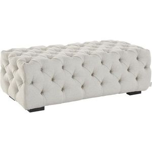 Guido Maria Kretschmer Home&Living Hocker Kalina met klassieke chesterfield-capitonnage