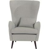 Guido Maria Kretschmer Home&Living Sessel "Sallito", incl. Hocker, in 6 Bezugsqualitäten, Sessel B/T/H: 76/85/109 cm