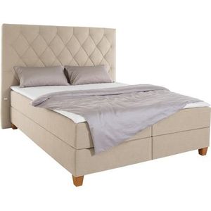 Guido Maria Kretschmer Home&Living Boxspringbett "Harmones hoch", in 3 Breiten, Härtegrad auch im Mix mit je 1 Matratze in H2 und H3