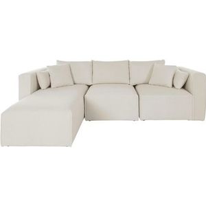 Guido Maria Kretschmer Home&Living Ecksofa »Comfine L-Form«, zusammengesetzt aus Modulen, 3 Bezugsqualitäten und viele Farben