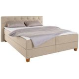 Guido Maria Kretschmer Home&Living Boxspringbett "Harmones", in 3 Breiten, Härtegrad auch im Mix mit je 1 Matratze in H2 und H3