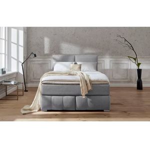 Guido Maria Kretschmer Home&Living Boxspringbett "Wehma", inkl. Topper in 3 verschiedenen Matratzen, auch in Samtstoff
