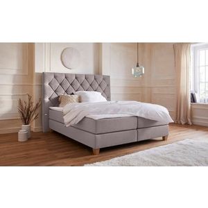Guido Maria Kretschmer Home&Living Boxspringbett "Harmones hoch", in 3 Breiten, Härtegrad auch im Mix mit je 1 Matratze in H2 und H3