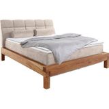 Home affaire Boxspringbett »Villads«, Liegefläche: 160/200 cm aus Balkeneiche, Inside-Boxspring-Unterbau