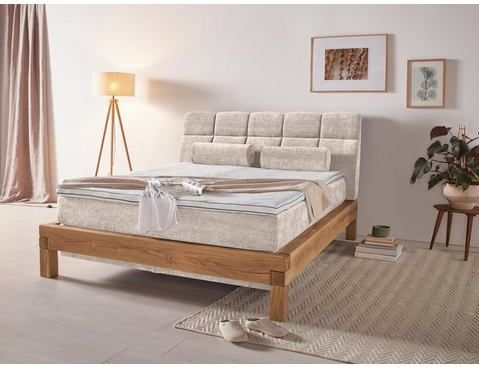 Home affaire Boxspringbett »Villads«, Liegefläche: 160/200 cm aus Balkeneiche, Inside-Boxspring-Unterbau
