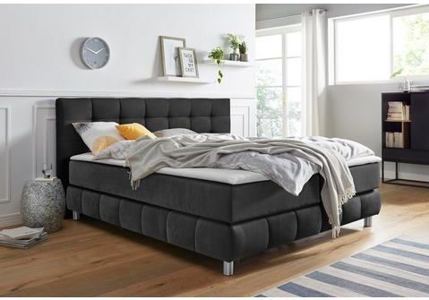 andas Boxspringbett "Salo", incl. Topper, 6 Breiten, 2 Härtegrade, TFK auch in Härtegrad 4