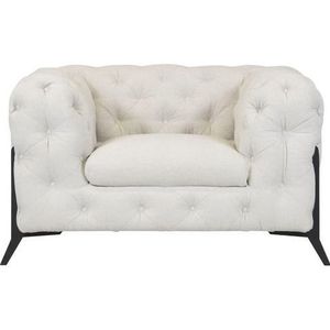 Leonique Chesterfield-fauteuil Amaury luxueuze capitonnage, moderne chesterfield look, kleur van de poten ter keuze