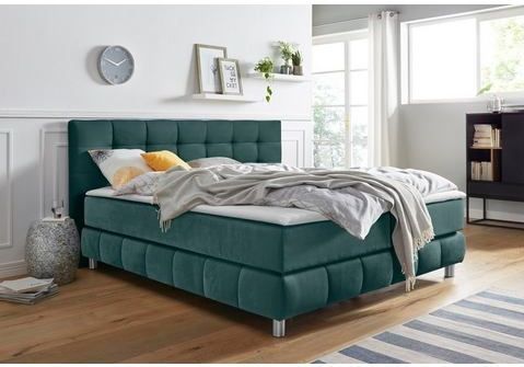 andas Boxspringbett "Salo", incl. Topper, 6 Breiten, 2 Härtegrade, TFK auch in Härtegrad 4