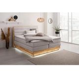 OTTO products Boxspring Ledverlichting, met gecertificeerde, gerecyclede overtrekstoffen