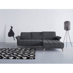INOSIGN Ecksofa »Fresh L-Form«, Federkern, wahlweise Kopfteilverstellung und motorischer Vorziehsitz