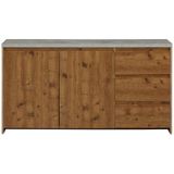 Home affaire Sideboard »Maribo«, Kommode im modernen Landhaus-Stil, mit Betontopplatte, Breite 150 cm
