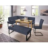 Home affaire Sitzbank »Oliver«, Breite 140cm, mit Metallgestell