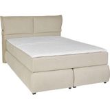 andas Boxspringbett "Jenson", in 4 Farben, 4 Breiten, 3 Matratzenarten in 2 Härtegraden, Topper