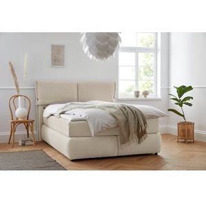 andas Boxspring Jenson in 4 kleuren, 4 breedten, 3 matrassoorten in 2 hardheden, topmatras