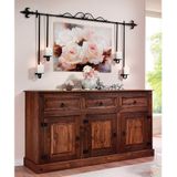 Home affaire Sideboard »Mexiko«, Kommode aus massivem Kiefernholz, Breite 151 cm
