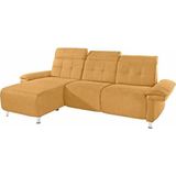Places of Style Ecksofa »Manhattan L-Form«, 2 Sitze mit elektrischer Relaxfunktion, verstellbare Armlehnen