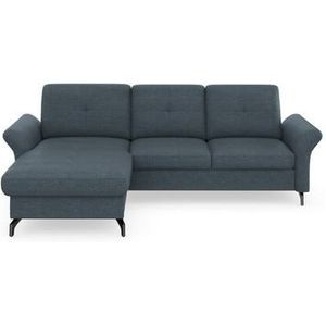 Places of Style Ecksofa »Calando L-Form«, wahlweise mit Bettfunktion, Bettkasten und Armteilfunktion