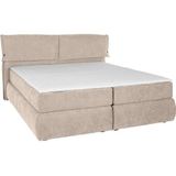 andas Boxspringbett »Jenson«, in 4 Farben, 4 Breiten, 3 Matratzenarten in 2 Härtegraden, Topper
