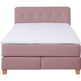 Home affaire Boxspringbett »Fargo«, in Überlänge 220 cm, mit Topper, 3 Ausführungen, 4, Breiten