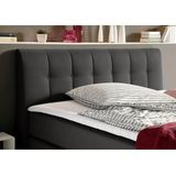 Places of Style Boxspringbett Cafone, inkl. Topper, 5 Breiten, 3 Matratzenarten und 3 Härtegraden wählbar