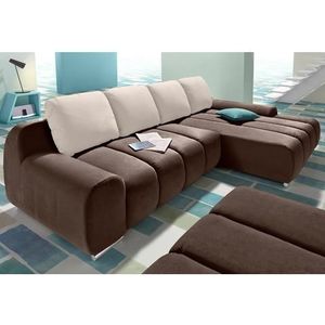 INOSIGN Ecksofa "Bono L-Form", wahlweise mit Bettfunktion