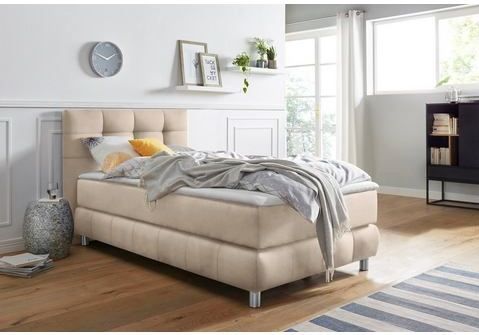 andas Boxspringbett "Salo", incl. Topper, 6 Breiten, 2 Härtegrade, TFK auch in Härtegrad 4