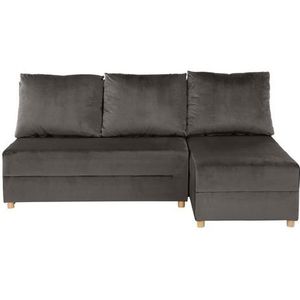 INOSIGN Ecksofa »Mick L-Form«, Longchair links/rechts montierbar, wahlweise mit Bettfunktion