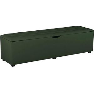 Places of Style Hockerbank »Knobbed«, Hockerbank mit Stauraum, Breite 120 cm und 160 cm