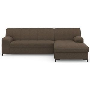 INOSIGN Ecksofa »Balme L-Form«, Inkl. Zierkissen, wahlweise mit Bettfunktion