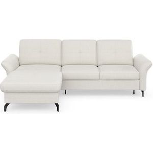 Places of Style Ecksofa »Calando L-Form«, wahlweise mit Bettfunktion, Bettkasten und Armteilfunktion
