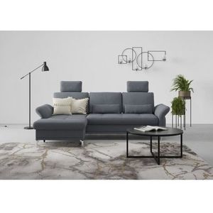 INOSIGN Ecksofa »Palm Beach L-Form«, Federkern, mit Sitztiefenverstellung, wahlweise mit Bettfunktion