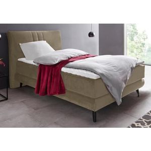 Places of Style Boxspringbett »Skien«, incl. Kaltschaumtopper, 2 Härtegrade, 3 Ausführungen