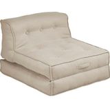 INOSIGN Sessel "Pia", Loungesessel in 2 Größen, mit Schlaffunktion und Pouf-Funktion.