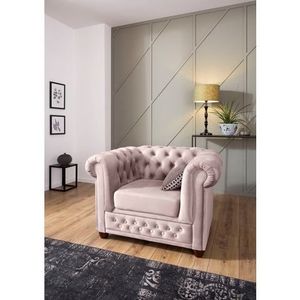 Home affaire Chesterfield-fauteuil New Castle Sessel hoogwaardige capitonnage, bxdxh: 104x86x72 cm