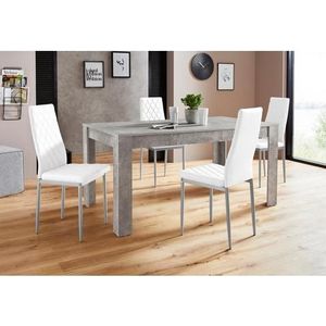 INOSIGN Eethoek Lynn160/Brooke Tafel met 4 stoelen (set, 5-delig)