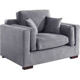 Home affaire Loveseat "Fresh Pond Sessel", weicher Sitzkomfort, incl. Zierkissen, B/T/H: 140/96/95 cm