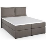 Home affaire Boxspringbett "Lysann", 5fach verstellbares Kopfteil, in 4 Breiten, 3 Matratzenarten
