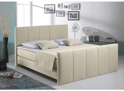 Home affaire Boxspringbett "Portland", in 3 Breiten, 3 Matratzenarten und 2 Härtegraden, incl. Topper